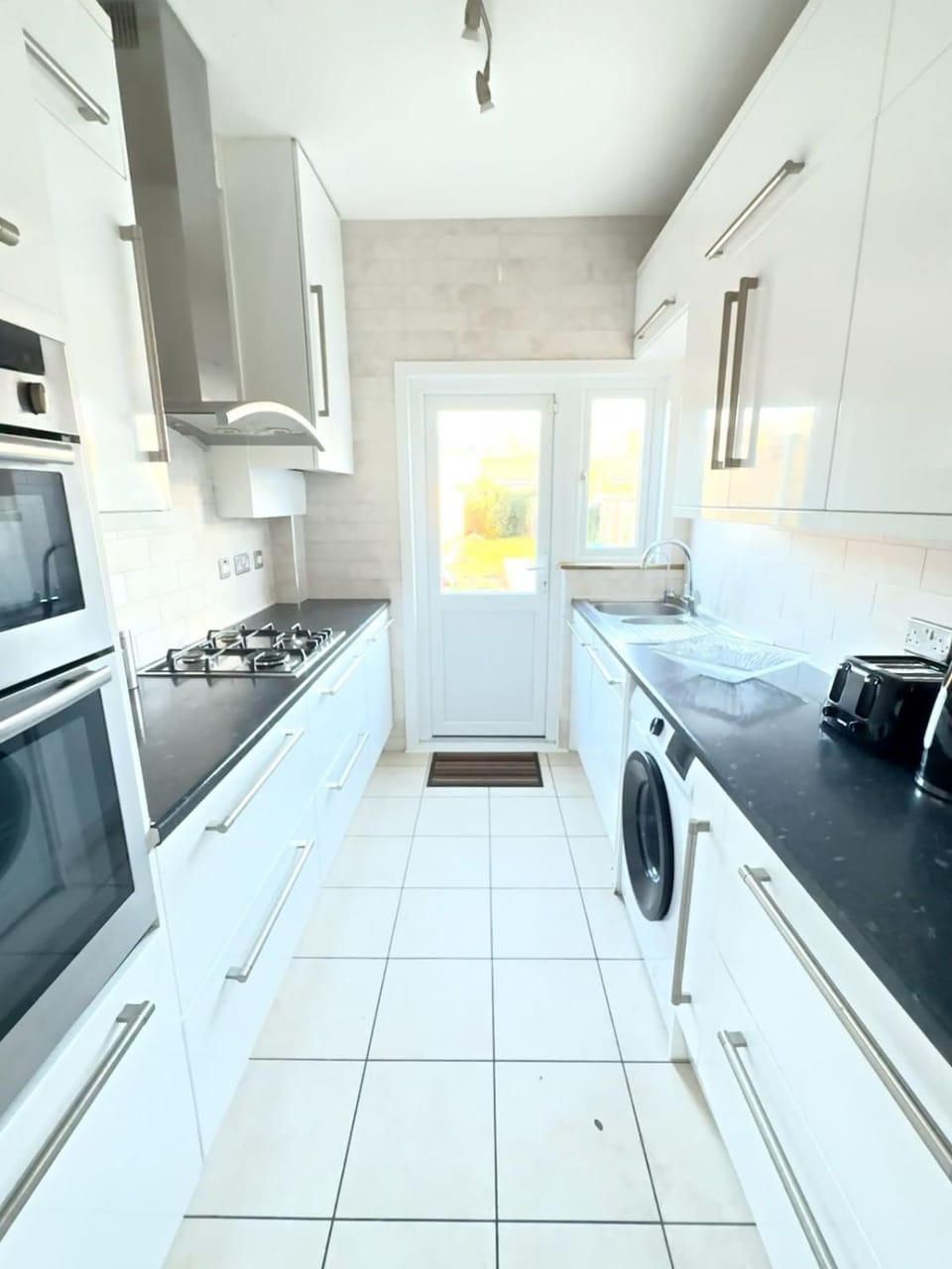 Kitchen or kitchenette, Kitchen or kitchenette, dishwasher, oven, toaster, washing machine, dryer