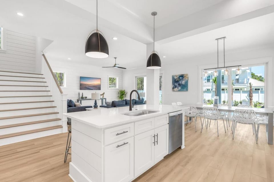 Brand New, Private Pool, Walk To Beach, Game Room House in Inlet Beach