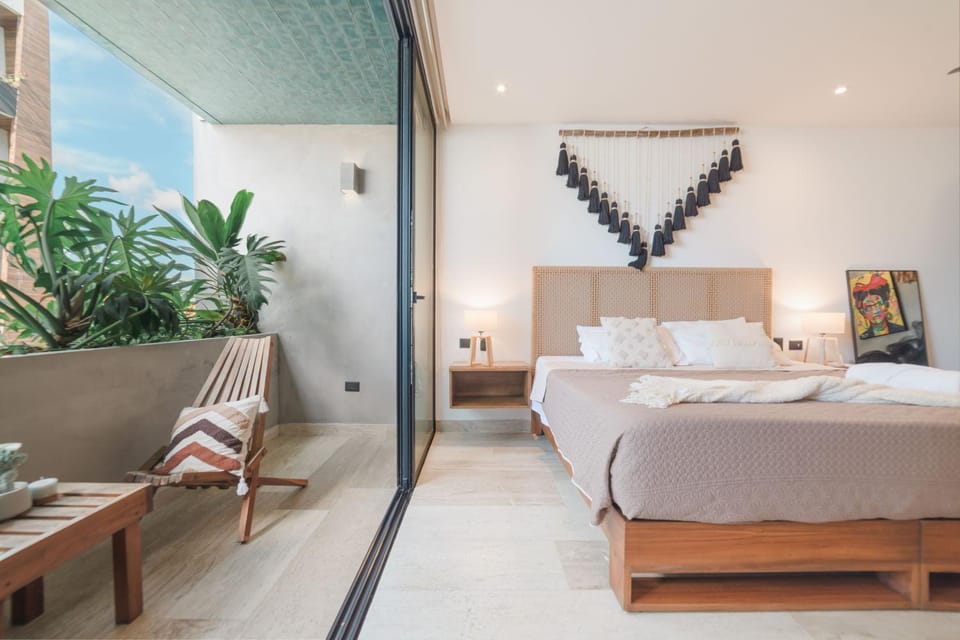 Bed, Balcony/Terrace, Photo of the whole room, Bedroom