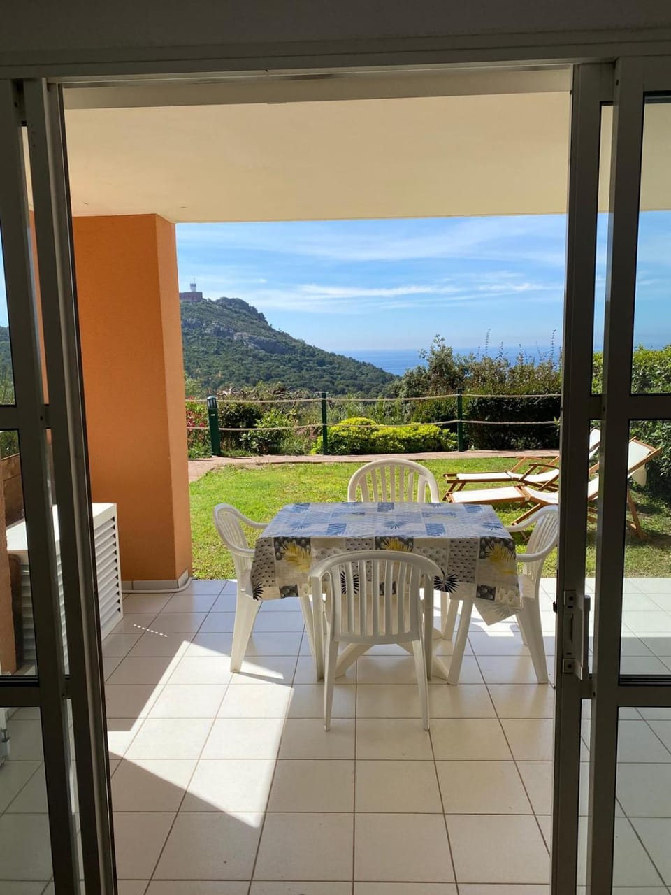 Patio, Sea view