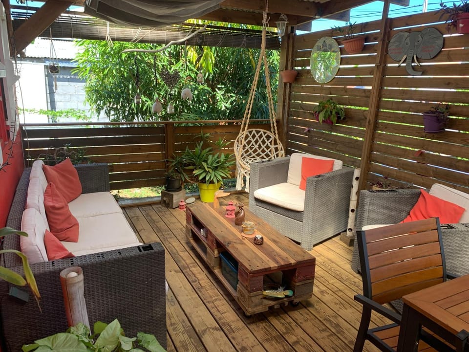 Seating area, Garden view
