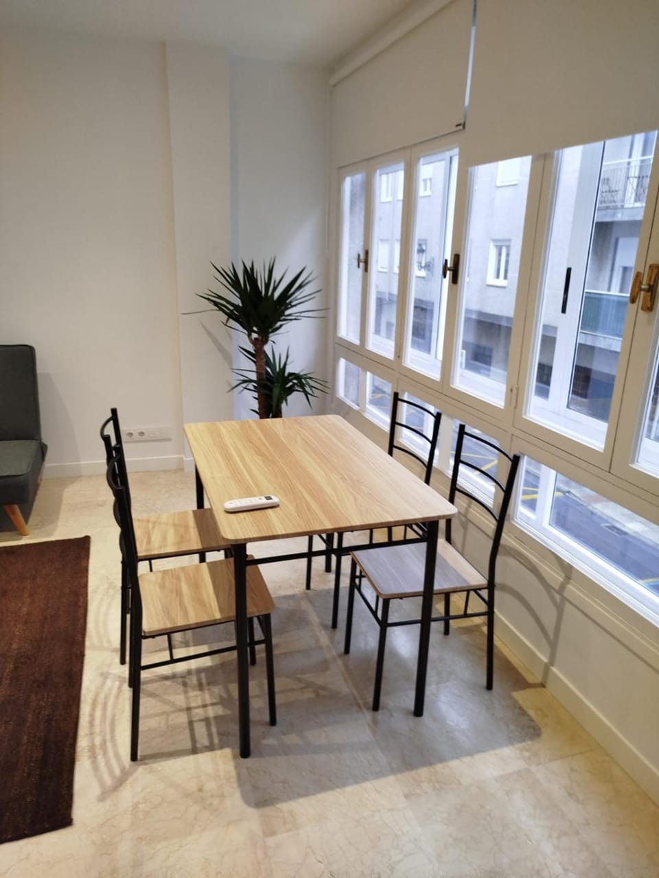 Dining area, Quiet street view, furniture