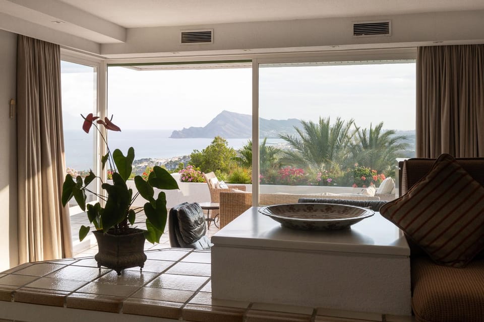 Natural landscape, Living room, Mountain view, Sea view