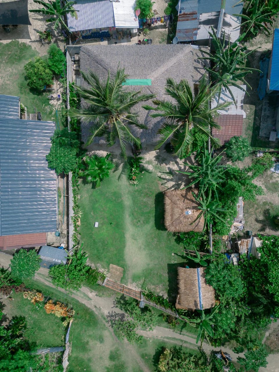 Property building, Day, Neighbourhood, Natural landscape, Bird's eye view