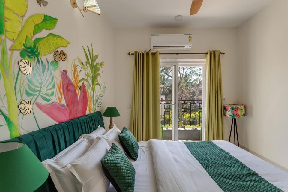 Alaya Stays Cavalo Marinho - 3 BHK Boho Retreat with Private Pool & Terrace Villa in Goa, India