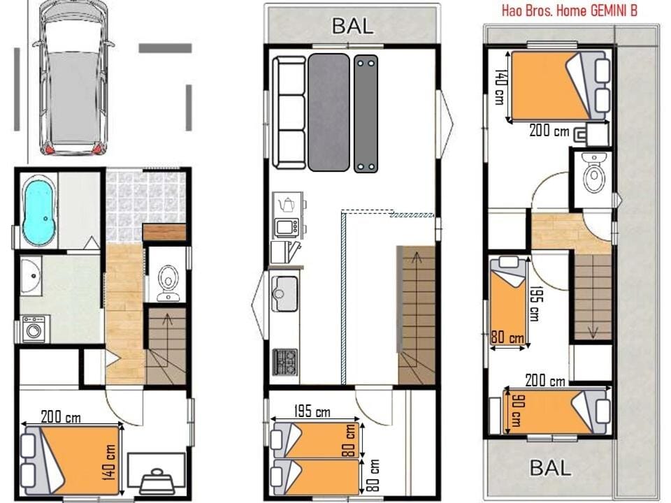 Hao Bros Home Gemini B Apartment in Japan