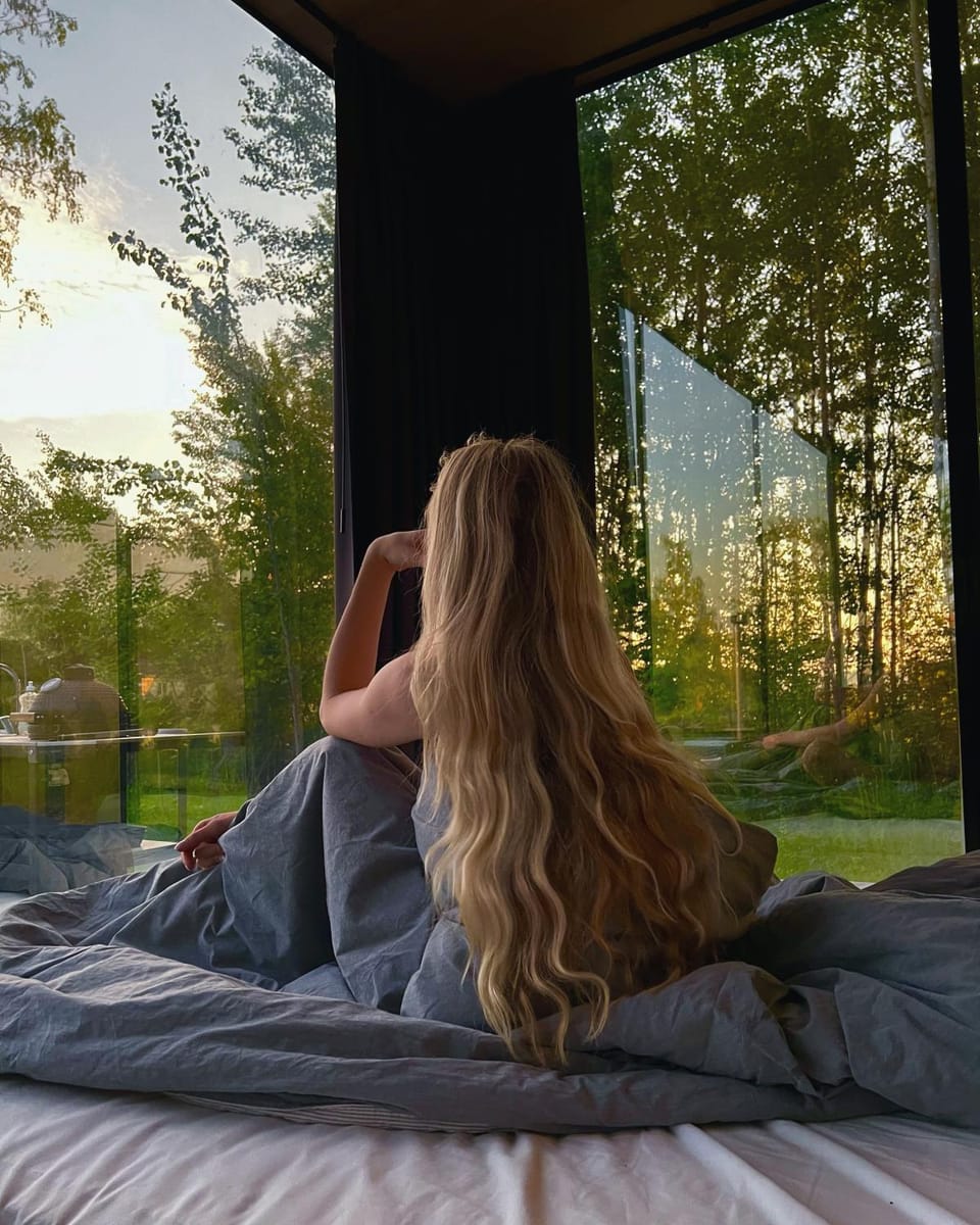 Bed, People, View (from property/room), Guests
