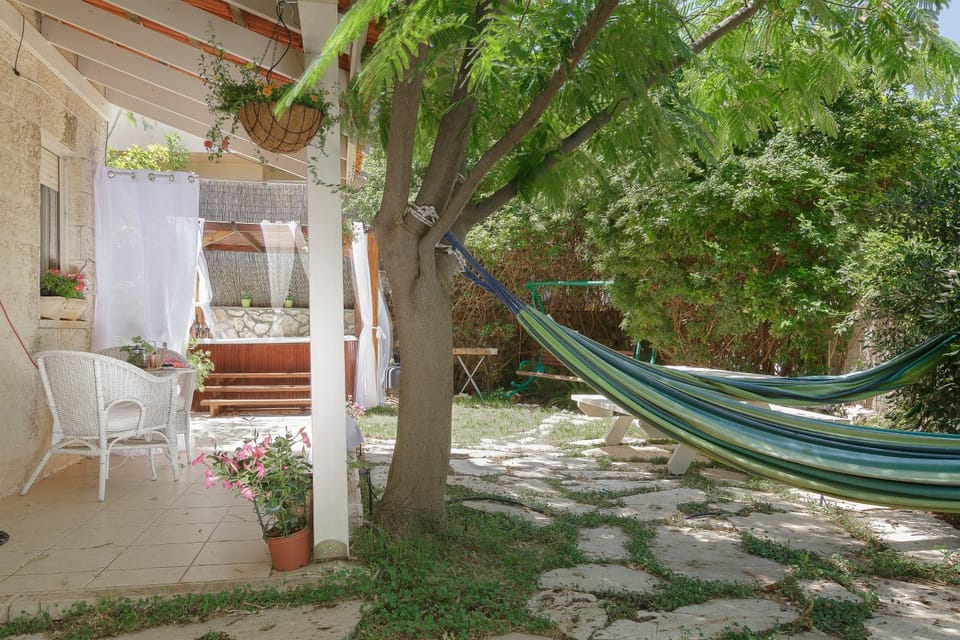 Property building, Garden