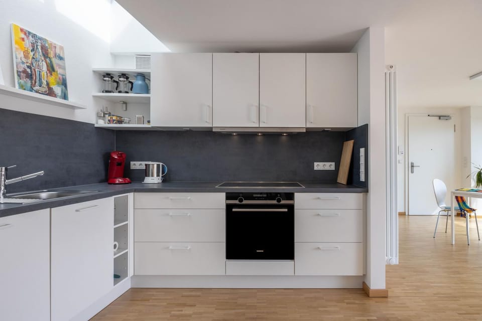 Kitchen or kitchenette, Living room