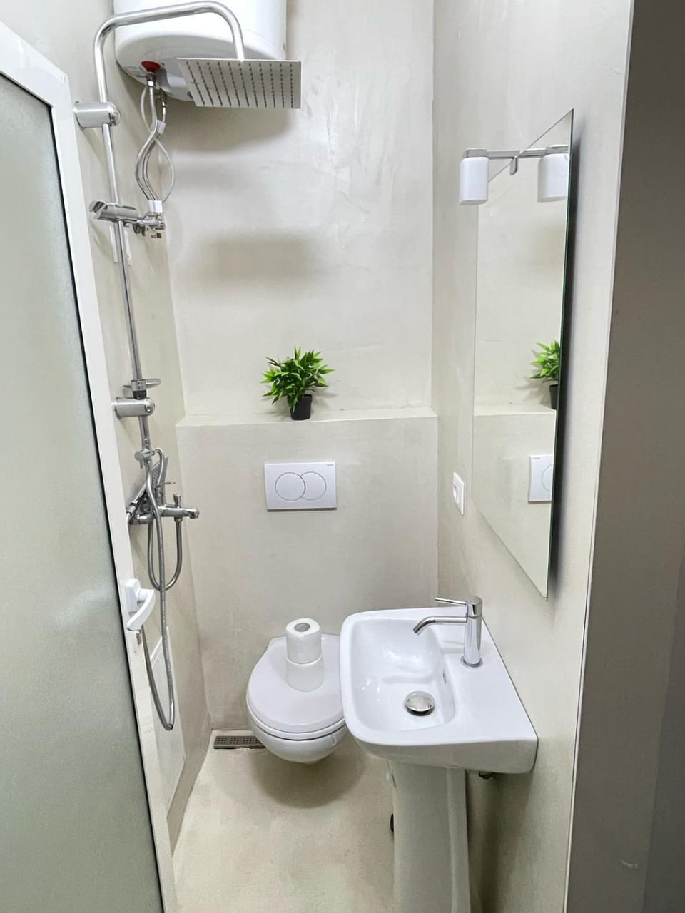 Shower, Toilet, Bathroom, towels