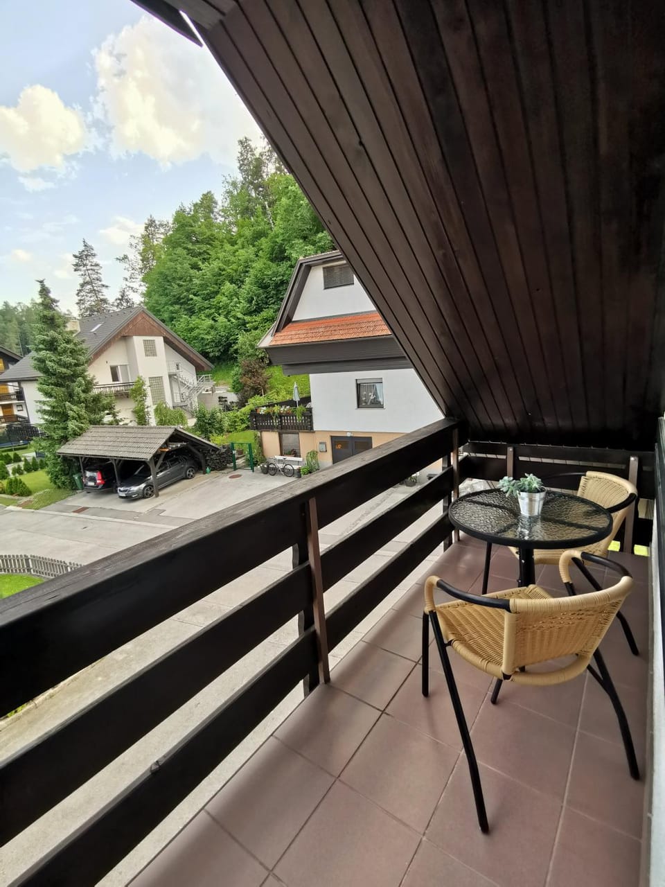 Property building, Day, View (from property/room), Balcony/Terrace, Seating area