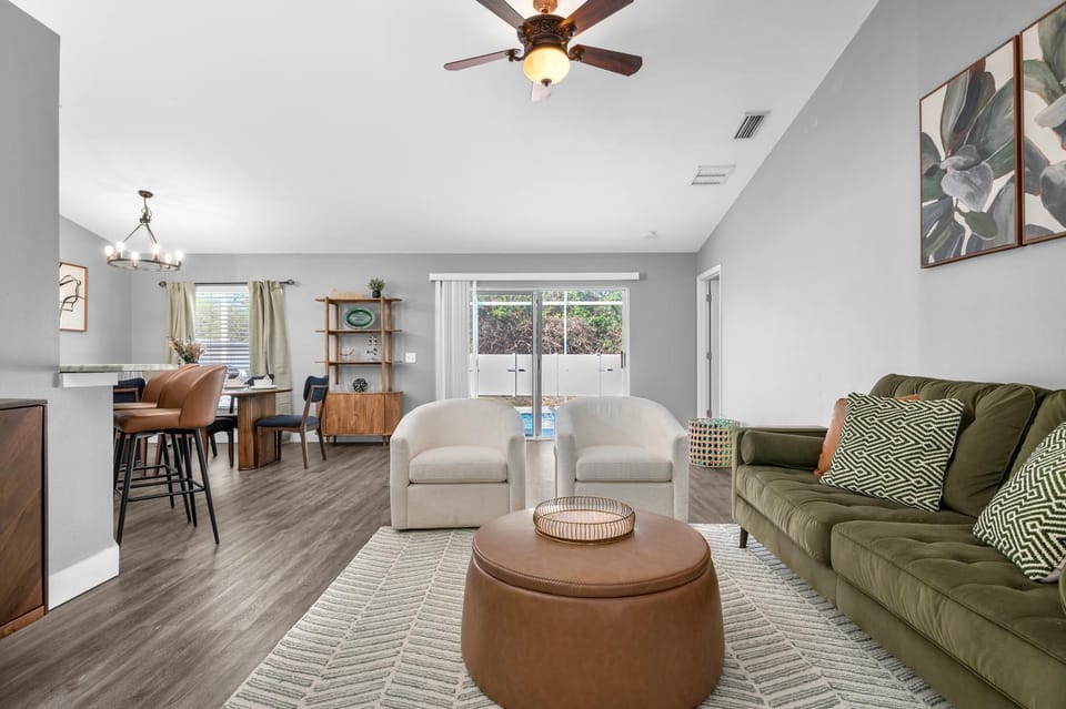 New! Boho Bungalow, Heated Pool, Community Amenities, & More! House in Florida
