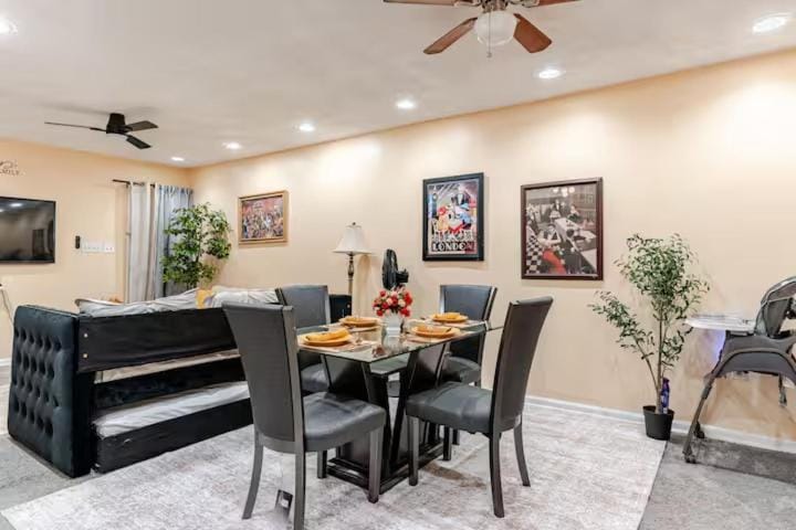 Spacious One Bedroom Home for Short & Long Stays with WiFi in ATL Metro House in Peachtree Corners