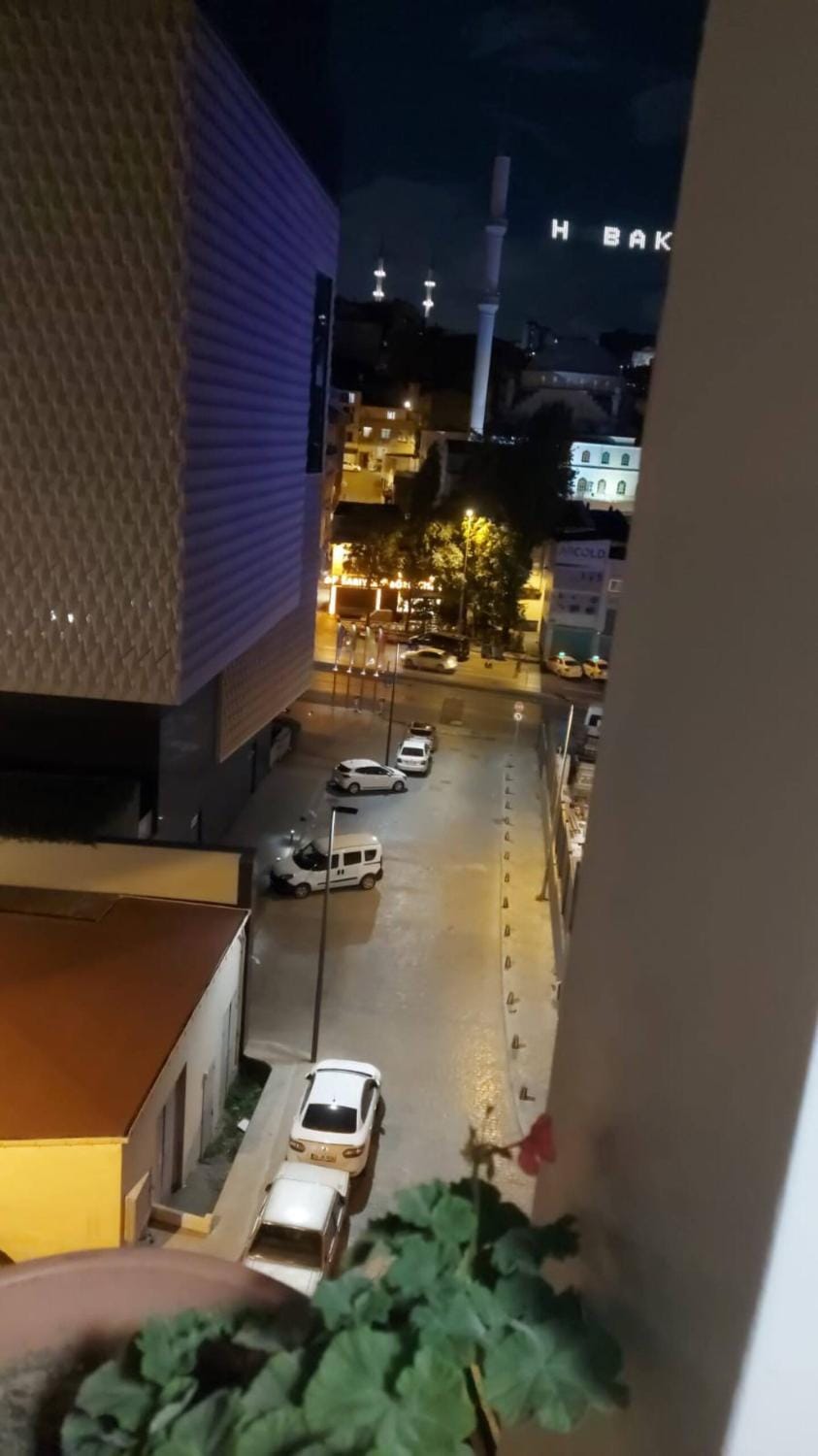 Night, City view, Location, Parking