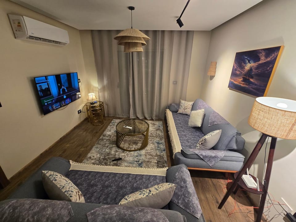 Gardinia city NEAR CAI Apartment in New Cairo City