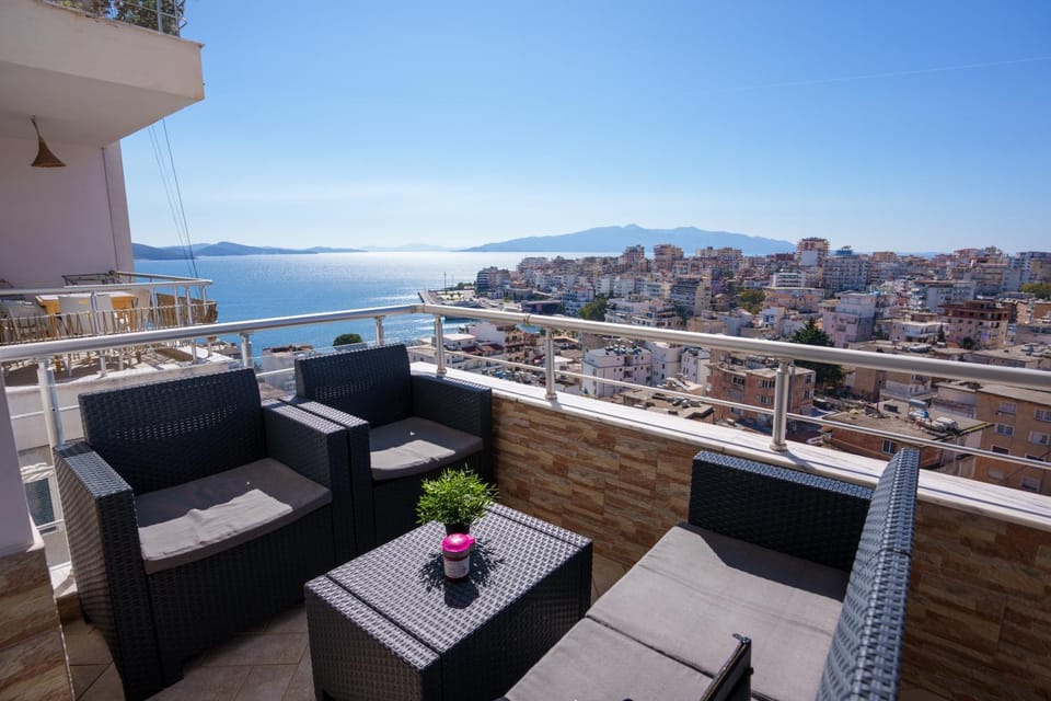Natural landscape, View (from property/room), Balcony/Terrace, Sea view