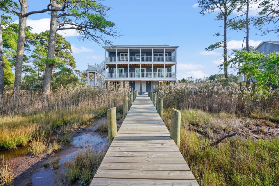 Wildcat Haven - Waterfront & phenomenal views! House in Chincoteague Island
