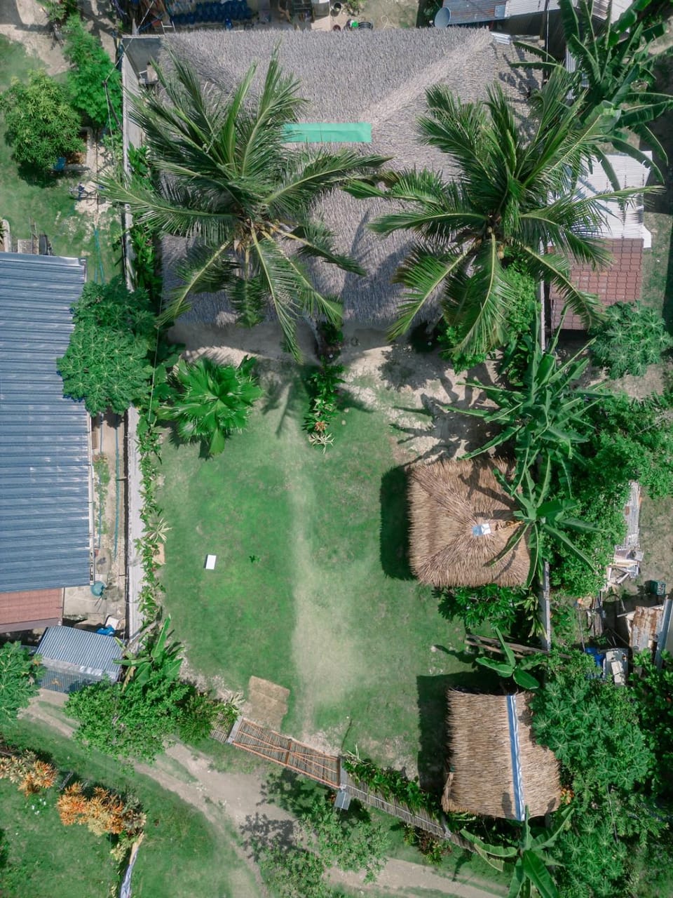 Natural landscape, Bird's eye view, Garden, Garden view