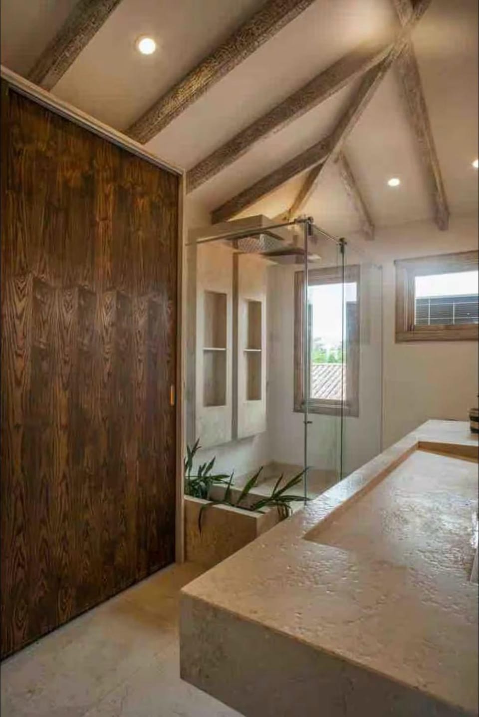 Shower, Bathroom, towels