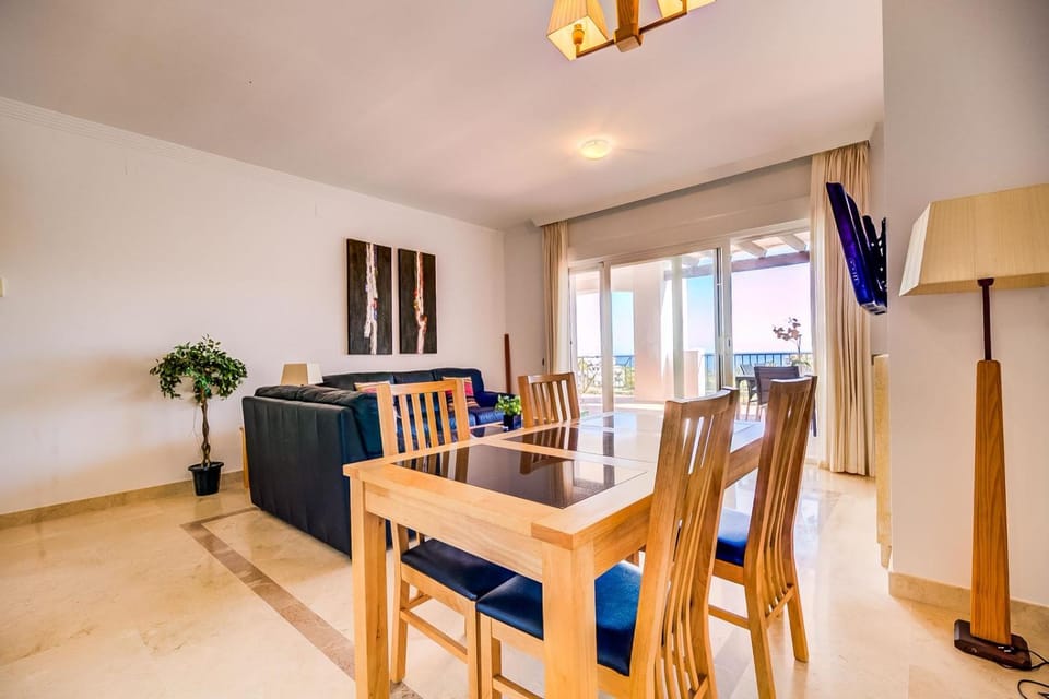 Balcony/Terrace, Living room, Dining area, Sea view