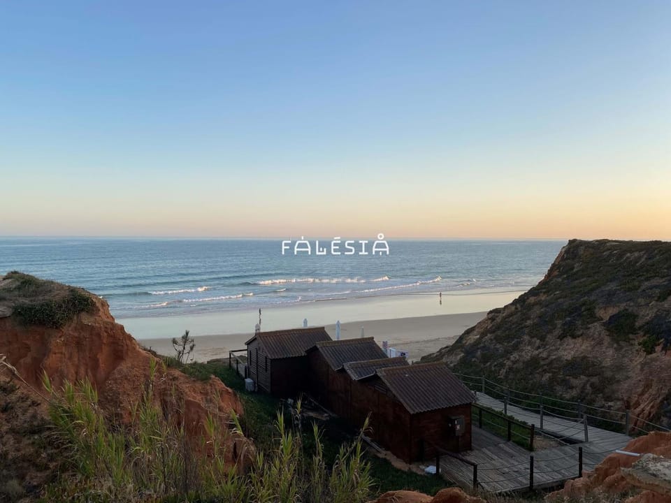 Beach, Sea view, Sunset