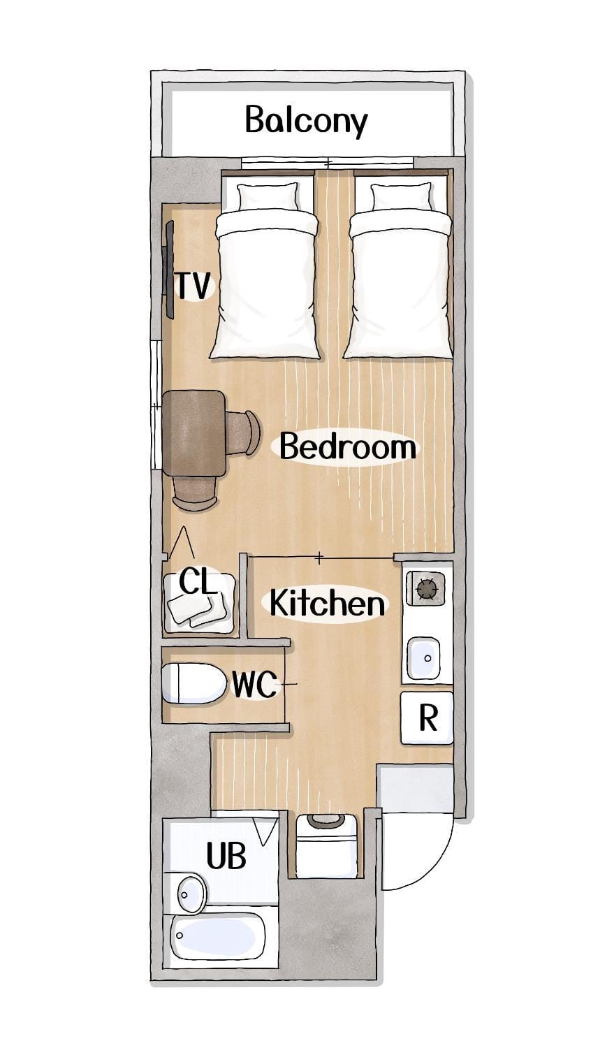 Monica ONE 302号室名古屋駅前 Apartment in Nagoya