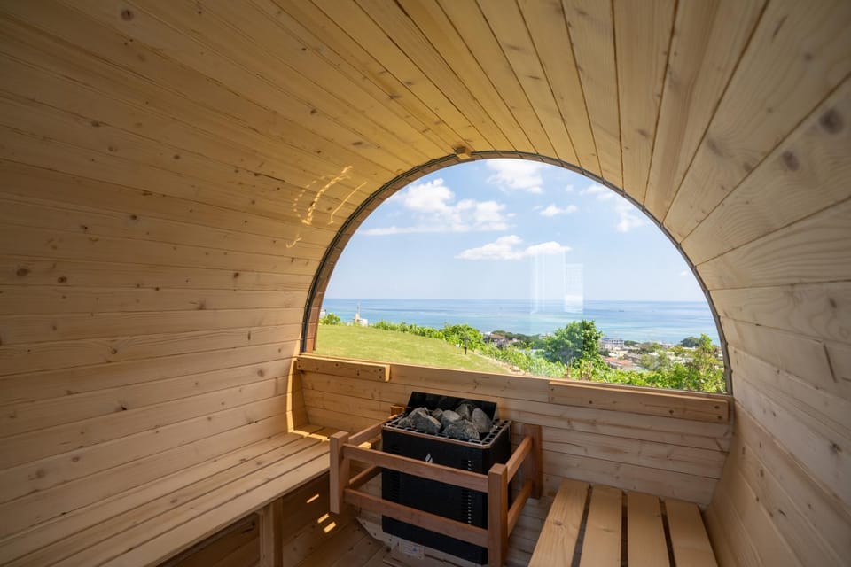 Sauna, Sea view