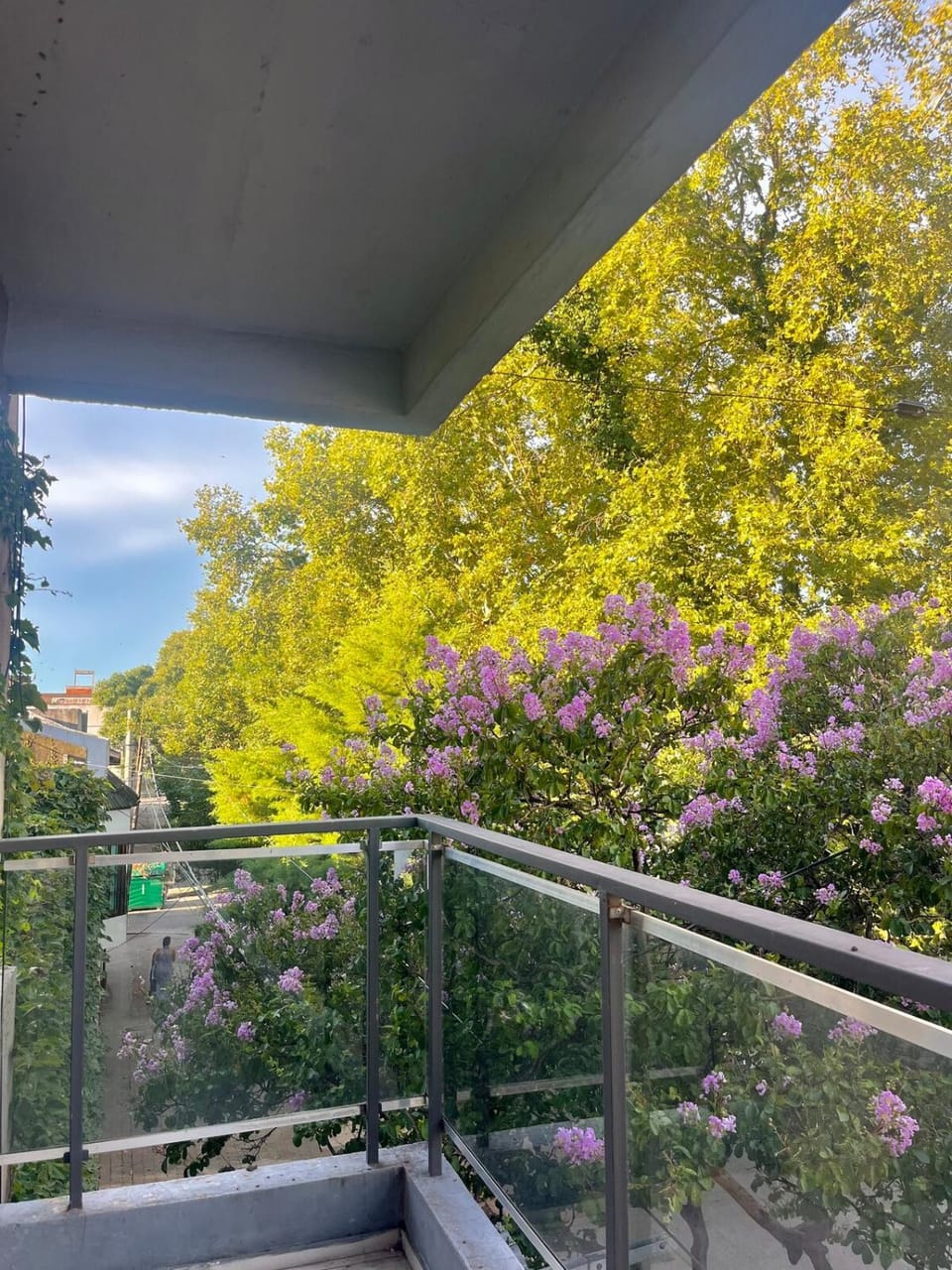 Spring, Day, Garden, View (from property/room), Balcony/Terrace, Garden view