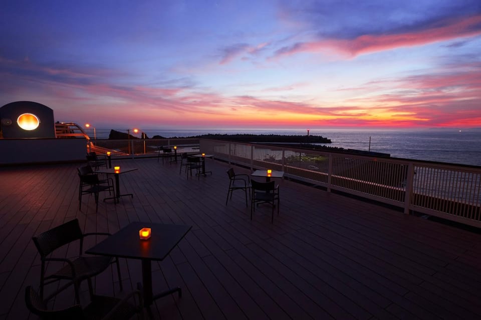 Sea view, Sunset