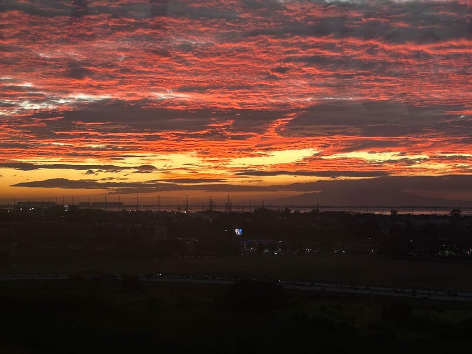 View (from property/room), Sea view, Sunset