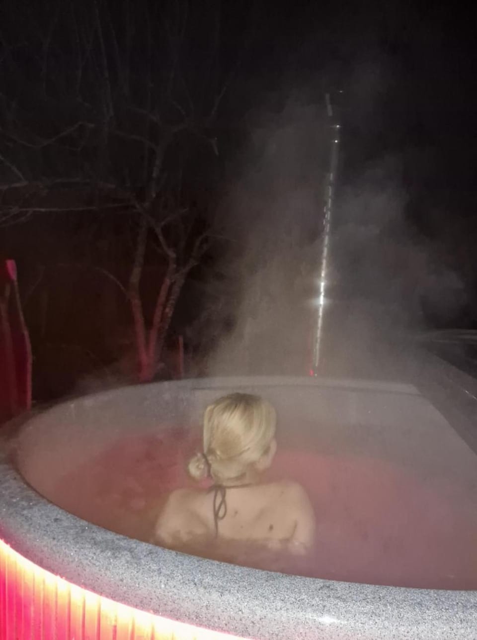 Night, Hot Tub, Spa and wellness centre/facilities