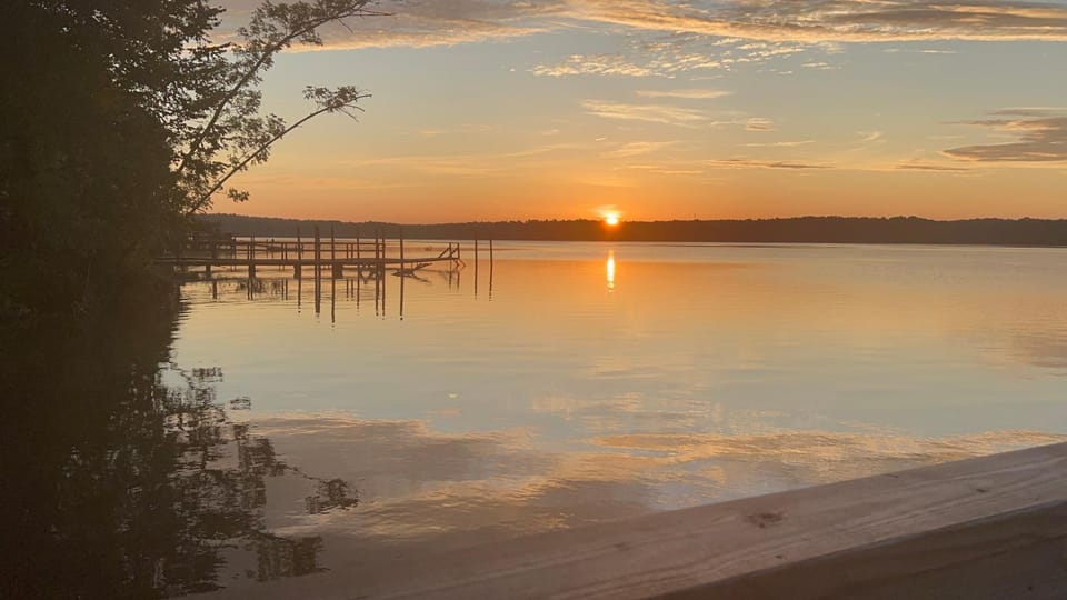 Lake view, Sunrise