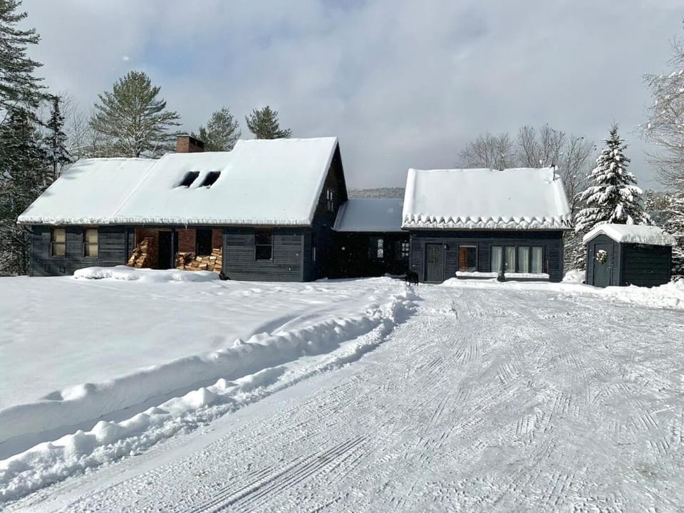 Property building, Day, Natural landscape, Winter