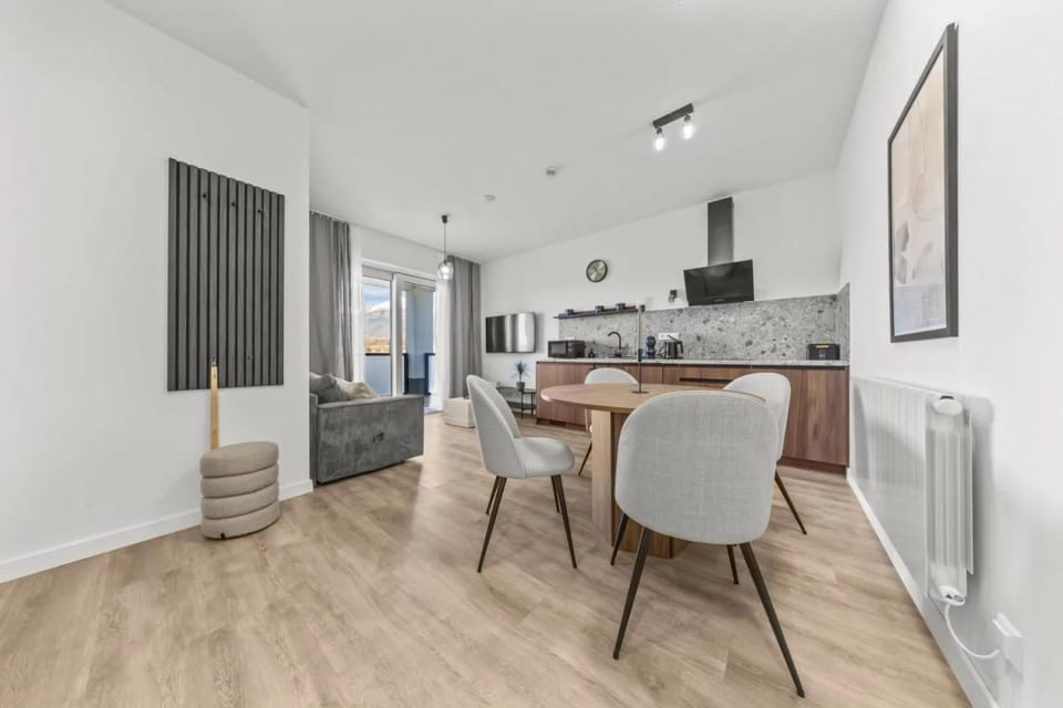 Kitchen or kitchenette, Living room, Seating area, Dining area, dishwasher, kitchen