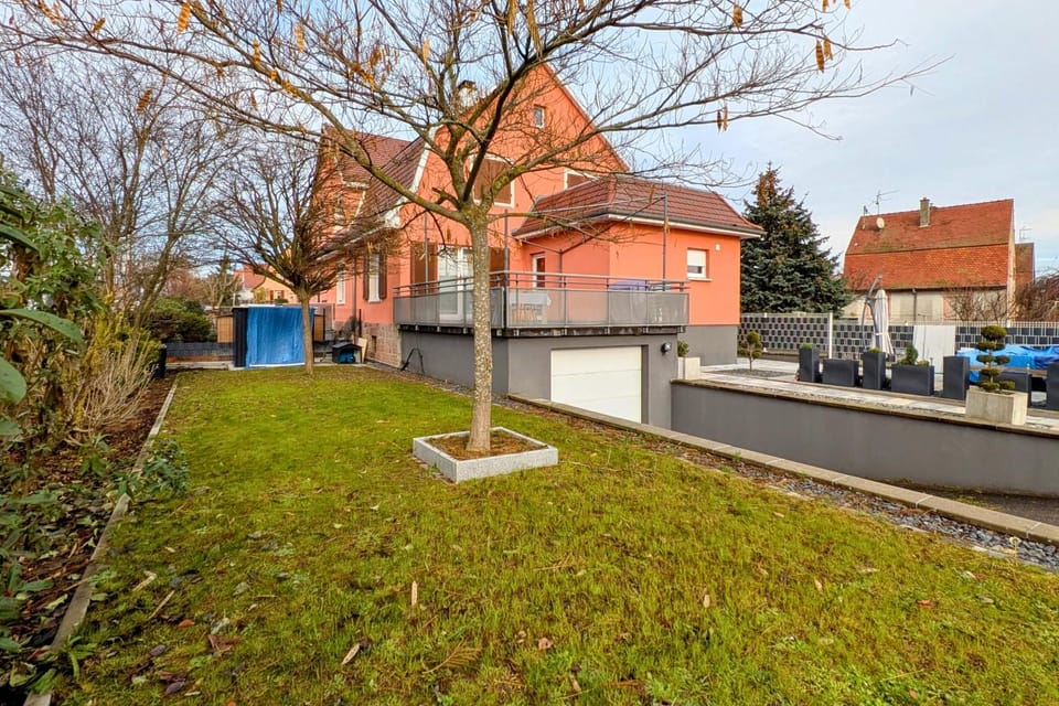 Maison 78m2, Garden, Private Parking House in Grand Est