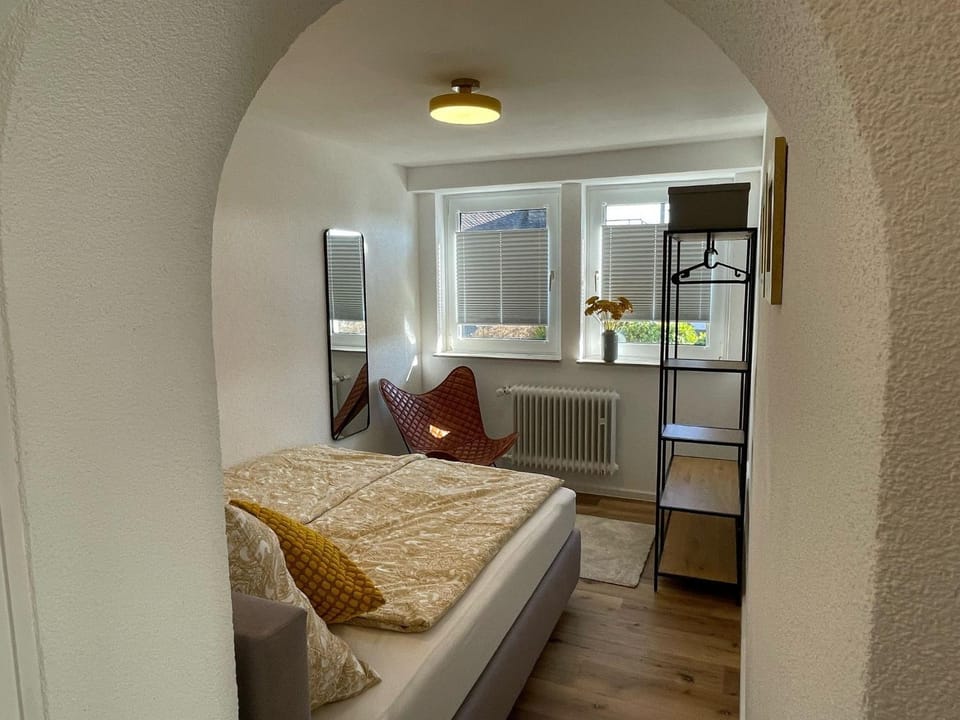 Bed, Photo of the whole room, Bedroom, wardrobe
