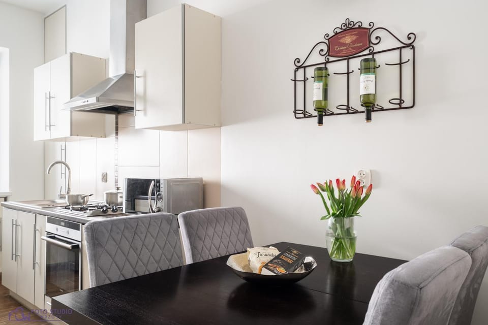 Kitchen or kitchenette, Living room, Seating area, Dining area, stove, toaster