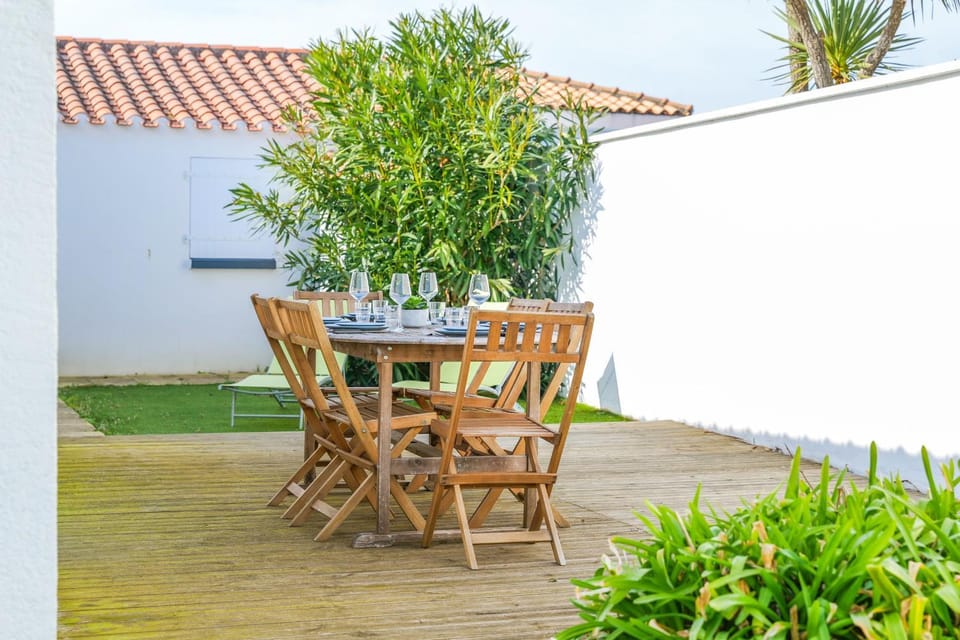 Maison de vacances 7 personnes avec jardin tres agreable House in Château-d'Olonne