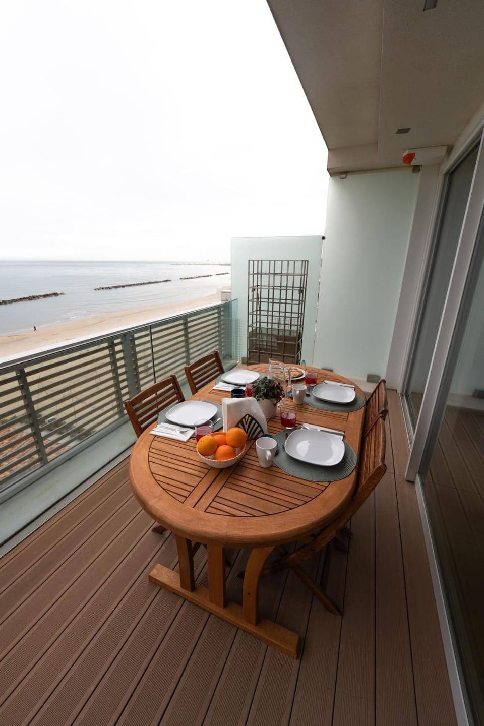 Natural landscape, Balcony/Terrace, Dining area, Sea view
