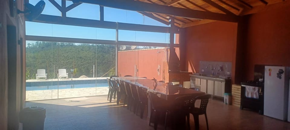Dining area, Pool view