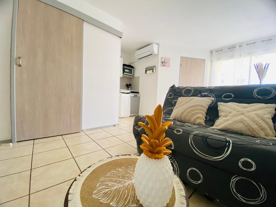 Canet appartement à 100 m de la plage avec parking Apartment in Canet-en-Roussillon