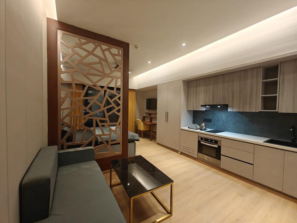 Luxurious Studio with glass wall and highway view Apartment in Noida
