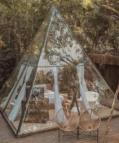 Loft Vidro Pirâmide Rota do Vinho São Roque Nature lodge in State of São Paulo