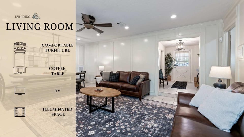 Living room, Seating area