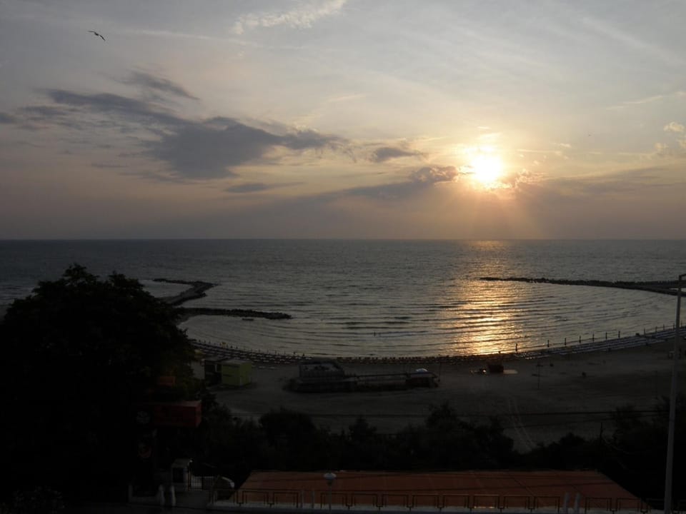 Spring, Balcony/Terrace, Beach, Sea view, Sunrise