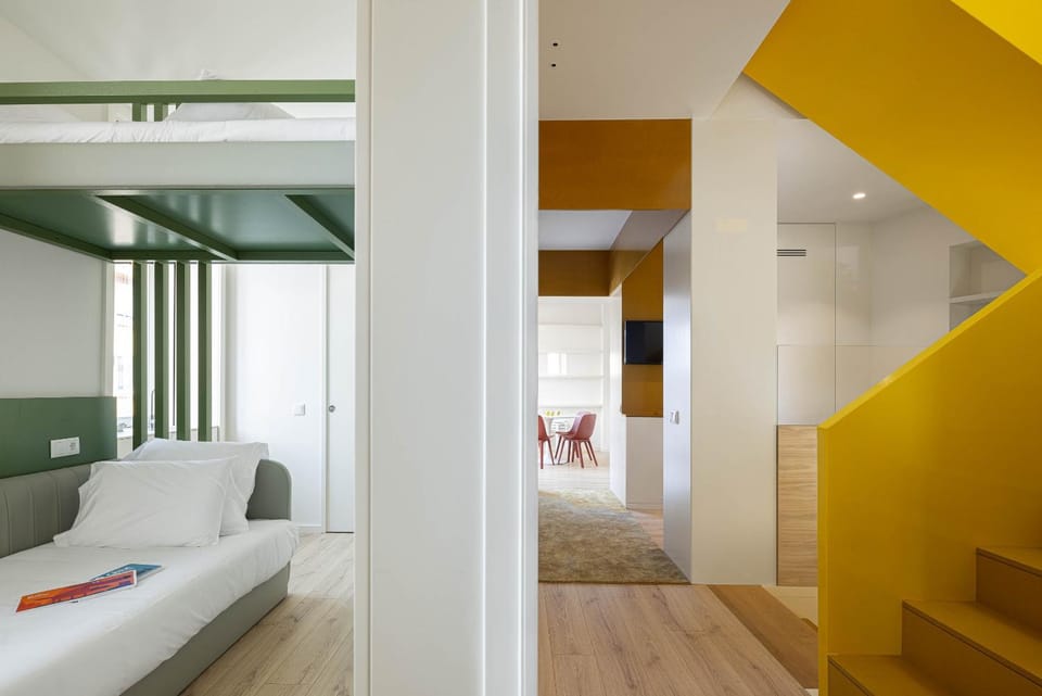 Bed, Photo of the whole room, Bedroom, bunk bed