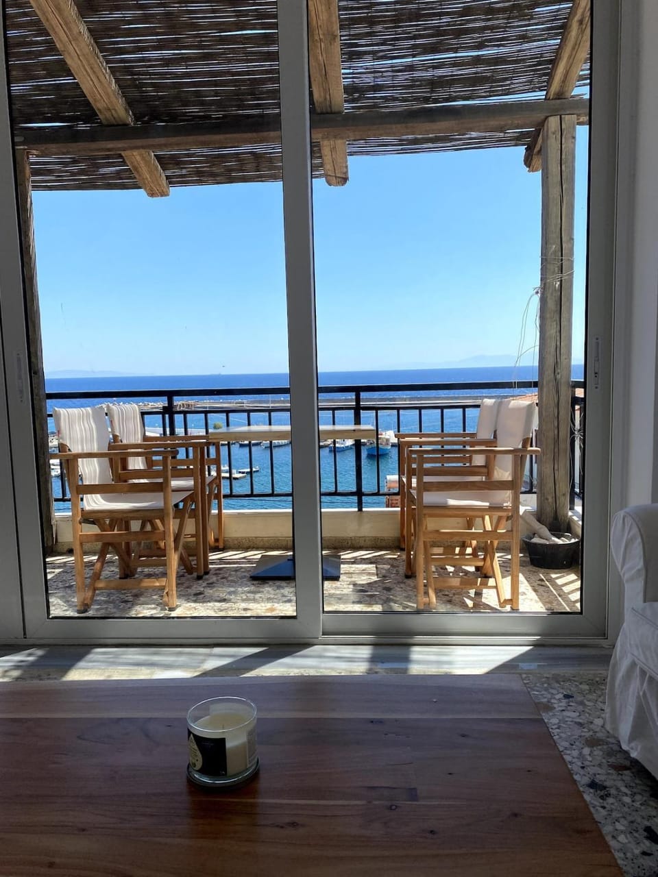 View (from property/room), Balcony/Terrace, Sea view