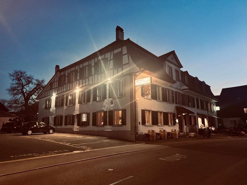 Property building, Night, Street view, Parking