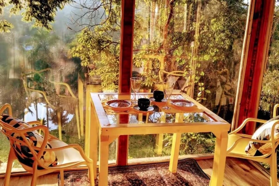 Quinta do Vale - Casa de Vidro 1: Lago, Piscina, Cascata, Paz House in Itatiba