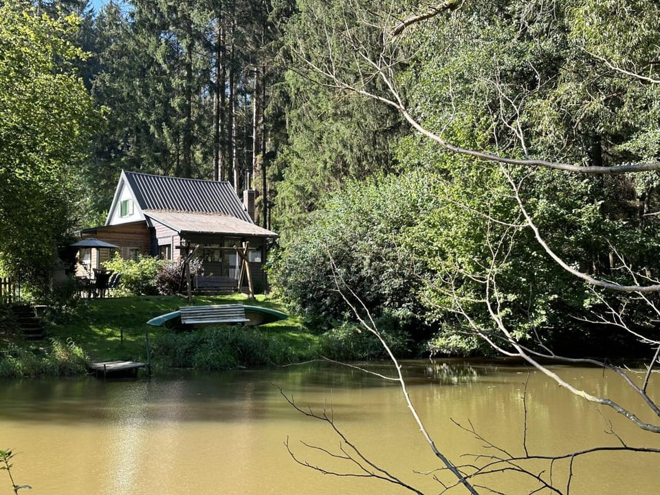 Property building, Natural landscape, River view